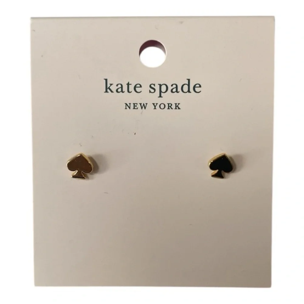 Kate Spade Gold Spade Earrings - Picture 1 of 2